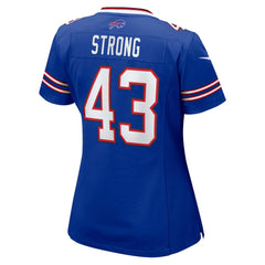 Buffalo Bills Nike Dorian Strong  Women's Team Game Jersey
