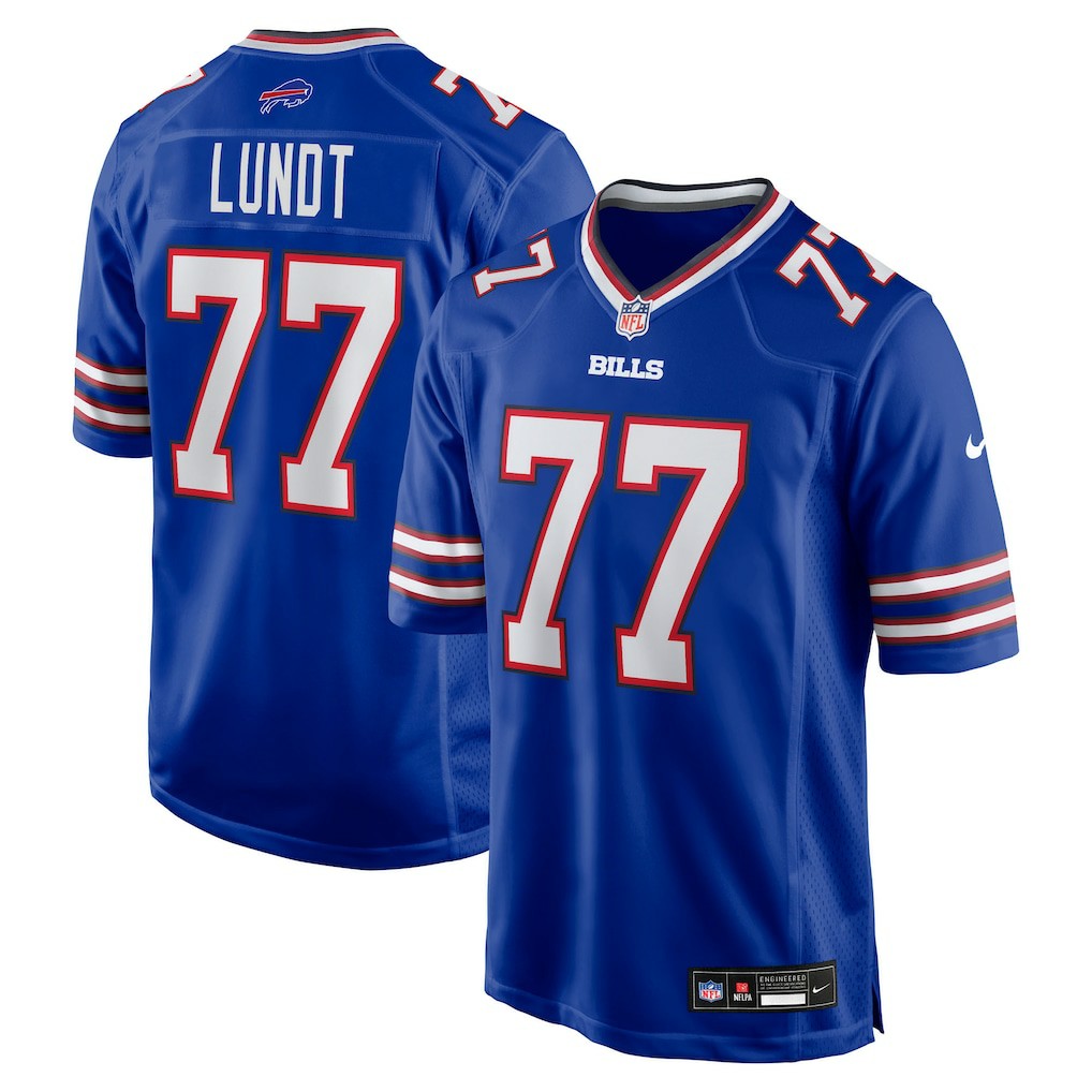 Buffalo Bills Nike Chase Lundt  Team Game Jersey