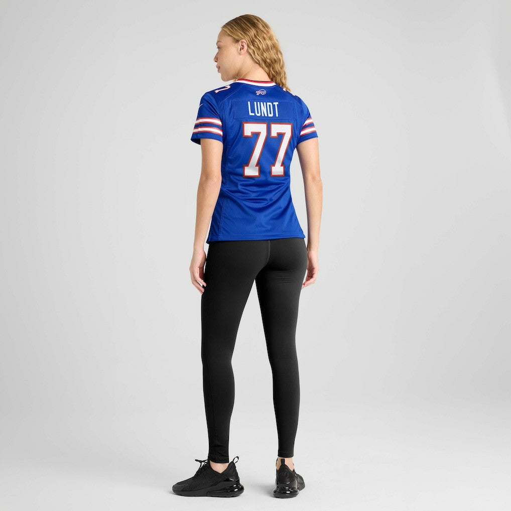 Buffalo Bills Nike Chase Lundt  Women's Team Game Jersey