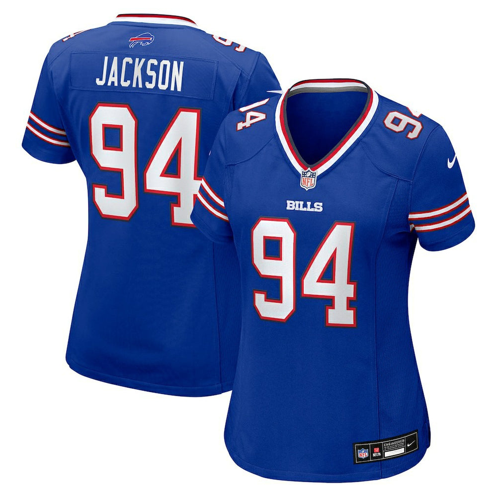 Buffalo Bills Nike Landon Jackson  Women's Team Game Jersey
