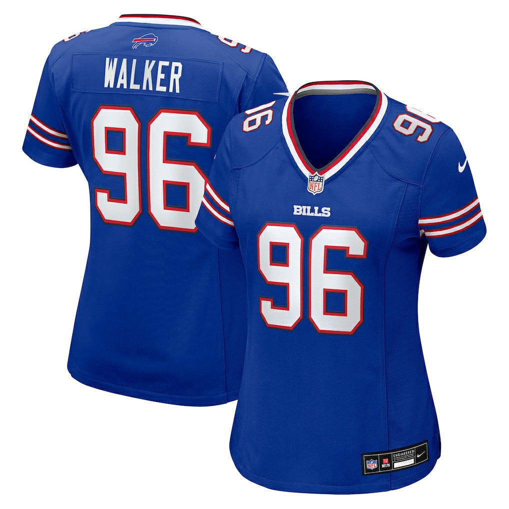 Buffalo Bills Nike Deone Walker  Women's Team Game Jersey