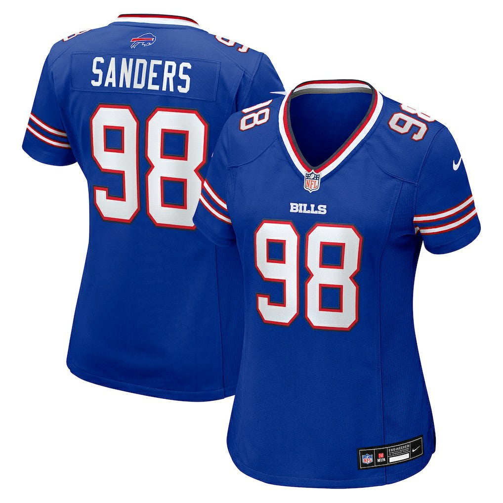 Buffalo Bills Nike T.J. Sanders  Women's Team Game Jersey
