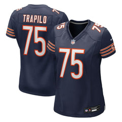 Chicago Bears Nike Ozzy Trapilo  Women's Team Game Jersey