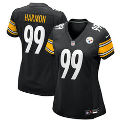 Pittsburgh Steelers Nike Derrick Harmon  Women's Team Game Jersey