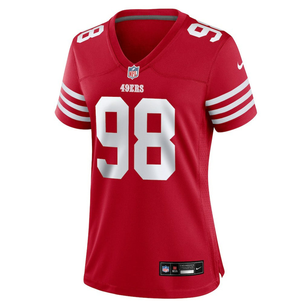 San Francisco 49ers Nike Mykel Williams  Women's Team Game Jersey