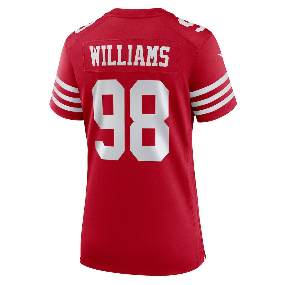 San Francisco 49ers Nike Mykel Williams  Women's Team Game Jersey