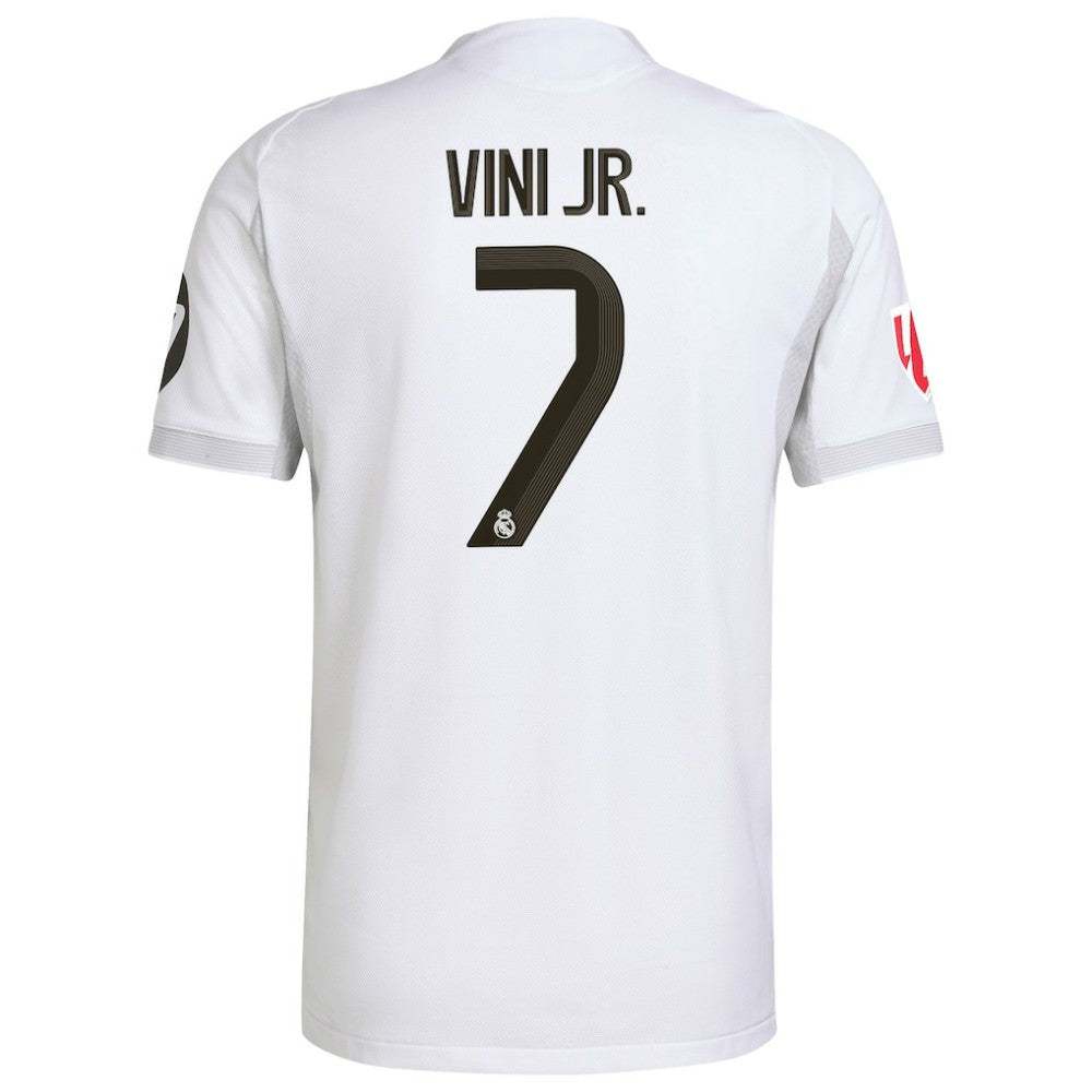 Vini Jr. Real Madrid 2025/26 Home Jersey White - Adidas