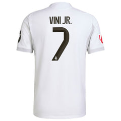 Vini Jr. Real Madrid 2025/26 Home Jersey White - Adidas