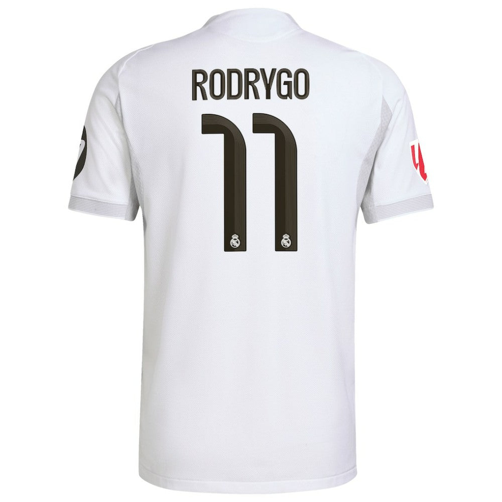 Rodrygo Real Madrid 2025/26 Home Jersey White - Adidas