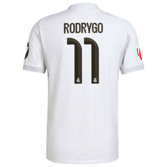 Rodrygo Real Madrid 2025/26 Home Jersey White - Adidas