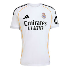 Vini Jr. Real Madrid 2025/26 Home Replica Jersey White - Adidas