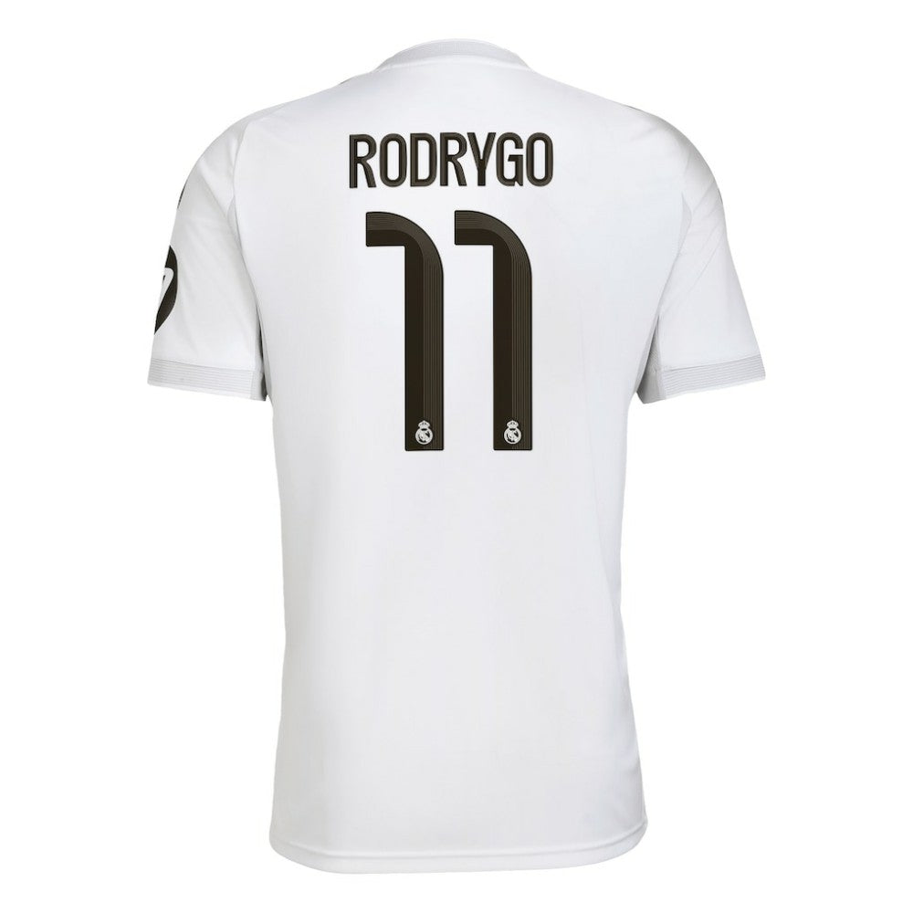Rodrygo Real Madrid 2025/26 Home Replica Jersey White - Adidas
