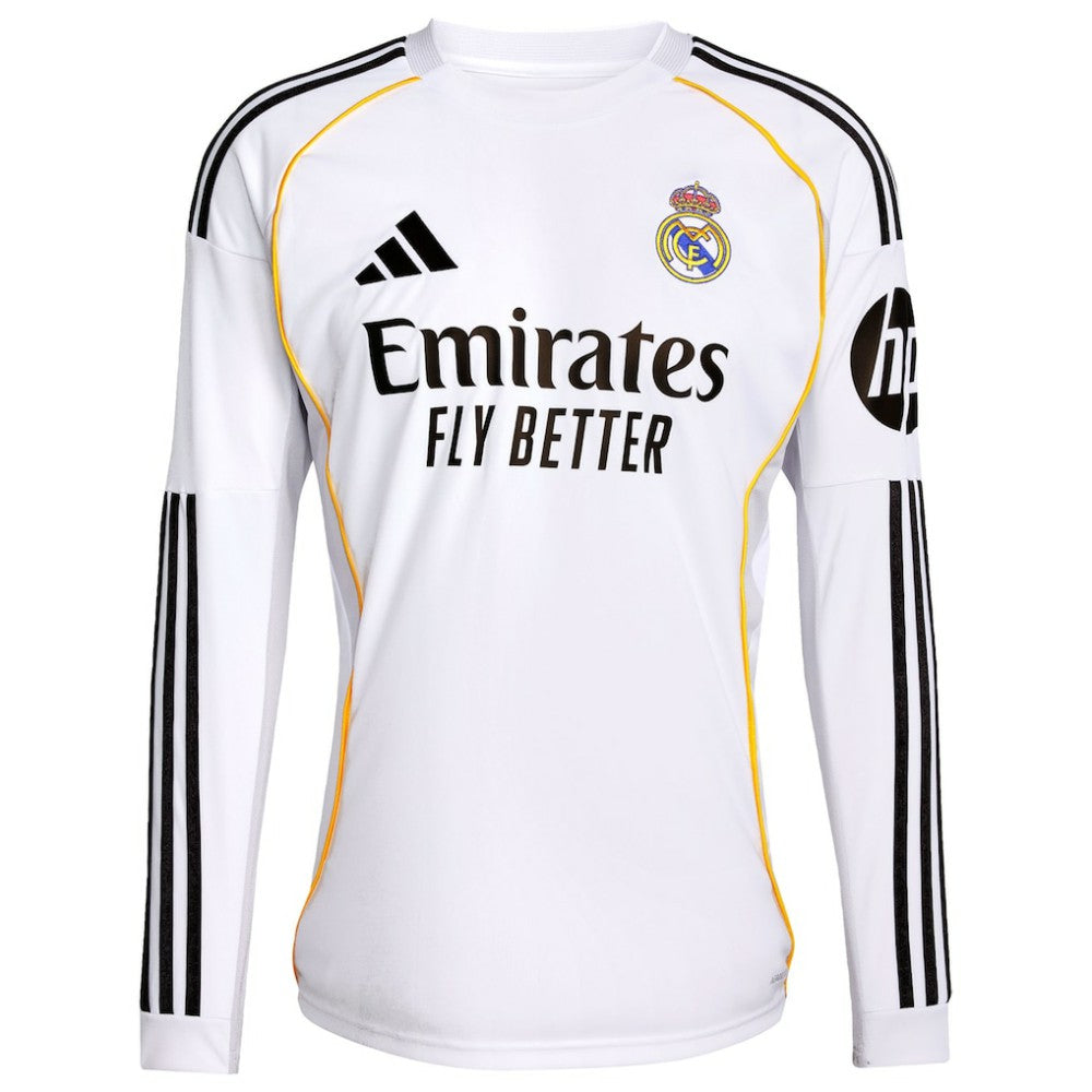 Rodrygo Real Madrid 2025/26 Home Replica Jersey White - Adidas