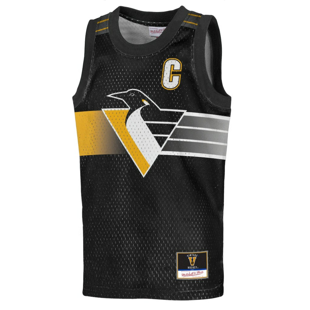 Mario Lemieux Pittsburgh Penguins Mitchell & Ness Youth Maxxed Out Fashion Basketball Jersey Online