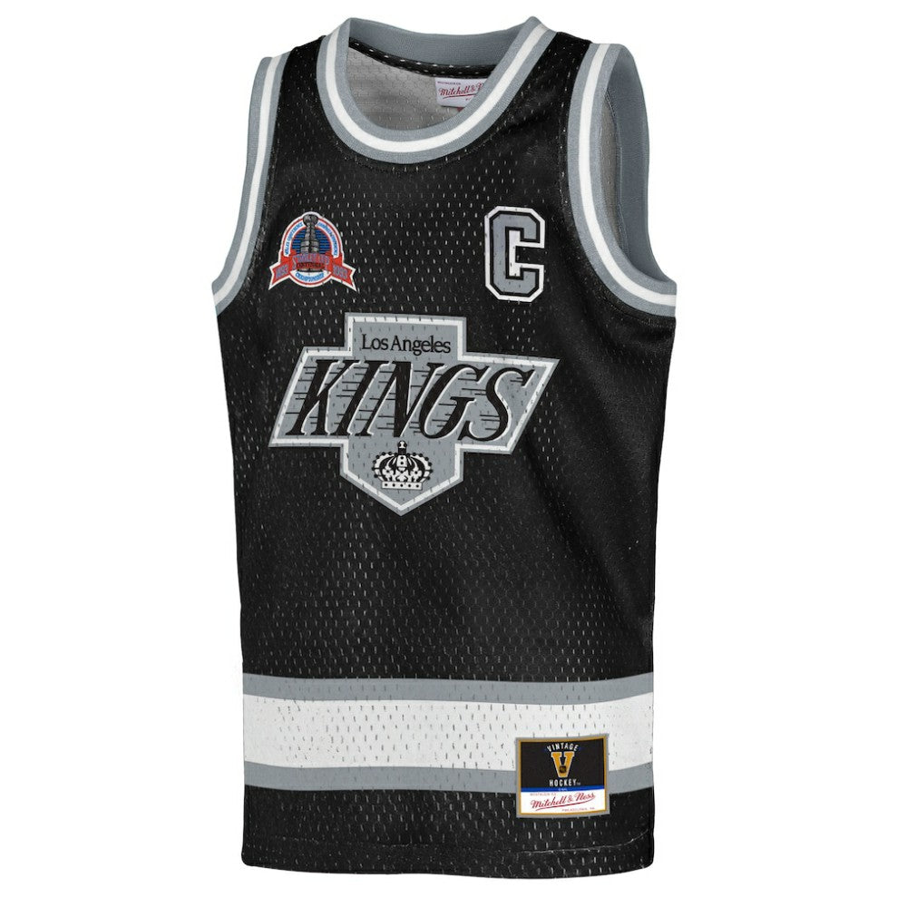 Wayne Gretzky Los Angeles Kings Mitchell & Ness Youth Maxxed Out Fashion Basketball Jersey Outlet