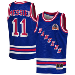 Mark Messier New York Rangers Mitchell & Ness Youth Maxxed Out Fashion Basketball Jersey Discount