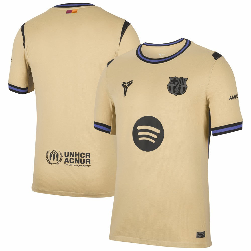 Barcelona 2025/26 Away Stadium Replica Jersey Gold - Nike