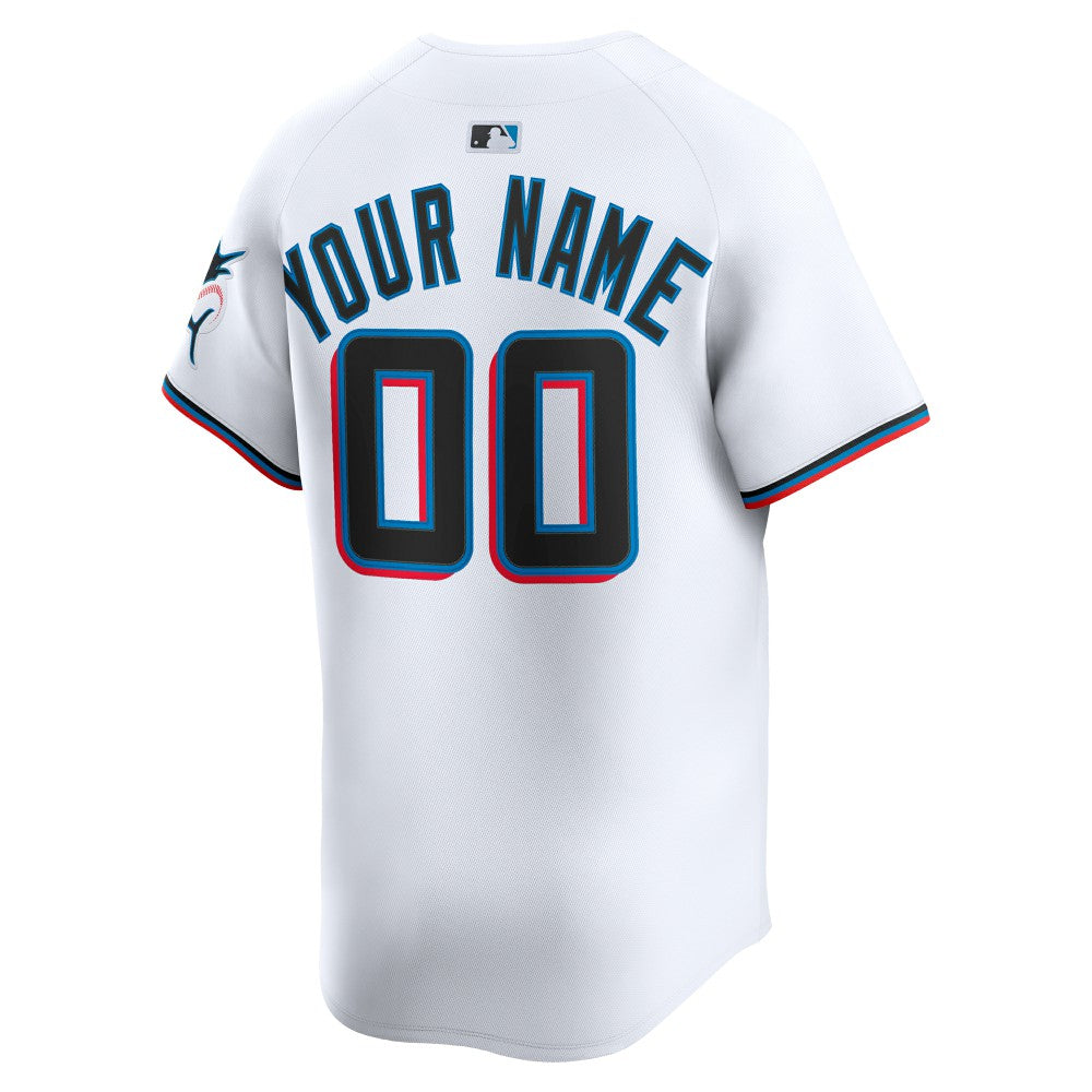 Miami Marlins Nike Youth Home Custom Limited Jersey | MLB New