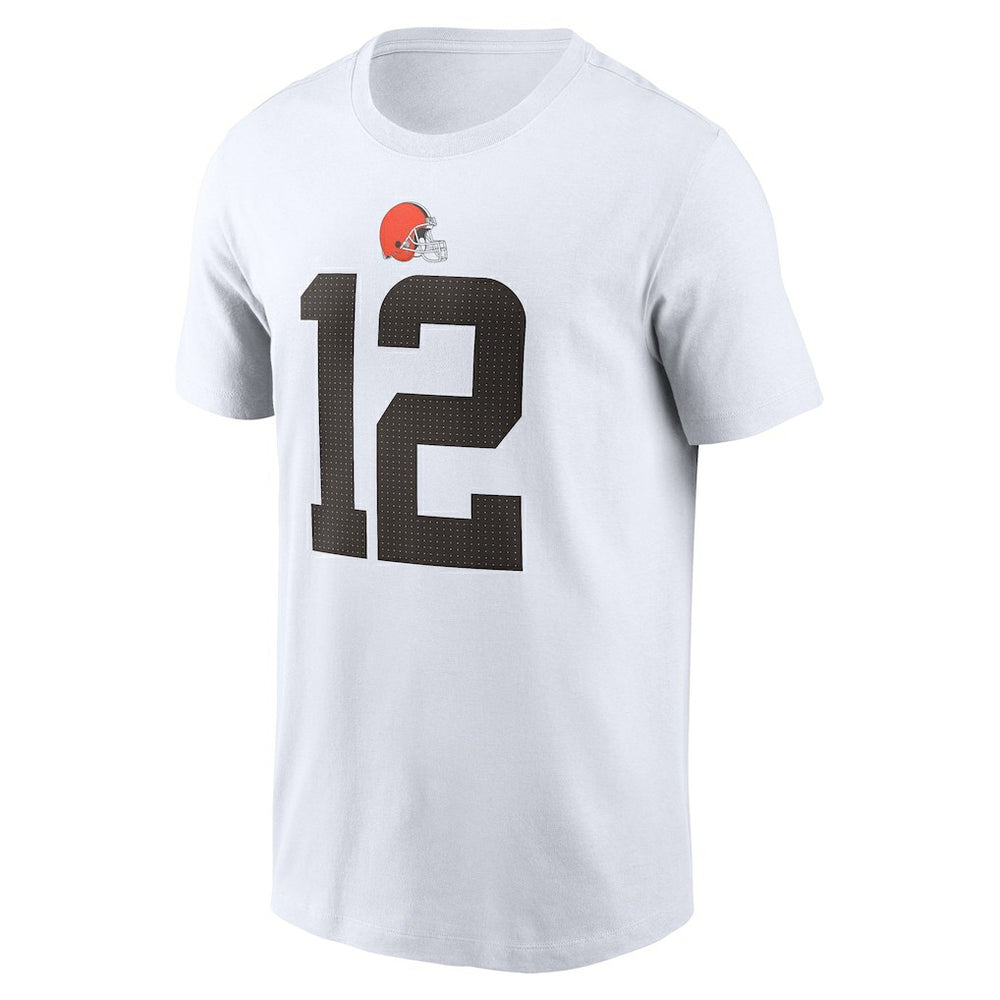 Cleveland Browns Nike Shedeur Sanders  2025 NFL Draft Name & Number T-Shirt