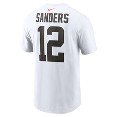 Cleveland Browns Nike Shedeur Sanders  2025 NFL Draft Name & Number T-Shirt