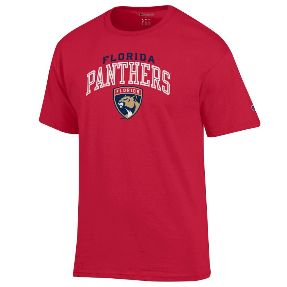 Florida Panthers Champion Primary Logo T-Shirt On Sale