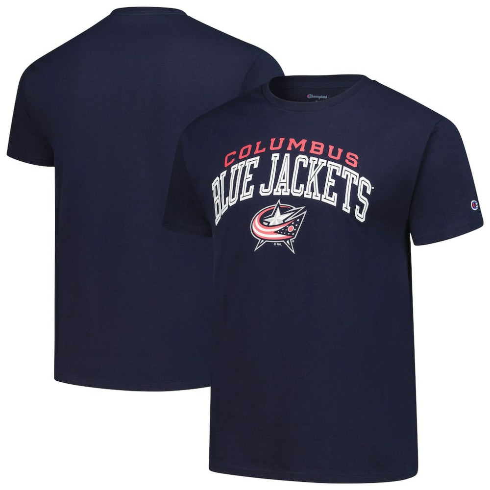 Columbus Blue Jackets Champion Primary Logo T-Shirt For Sale