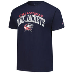 Columbus Blue Jackets Champion Primary Logo T-Shirt For Sale