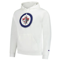 Winnipeg Jets Champion Primary Logo 1-Hit Pullover Hoodie Outlet