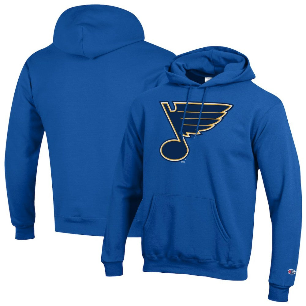 St. Louis Blues Champion Primary Logo 1-Hit Pullover Hoodie Sale