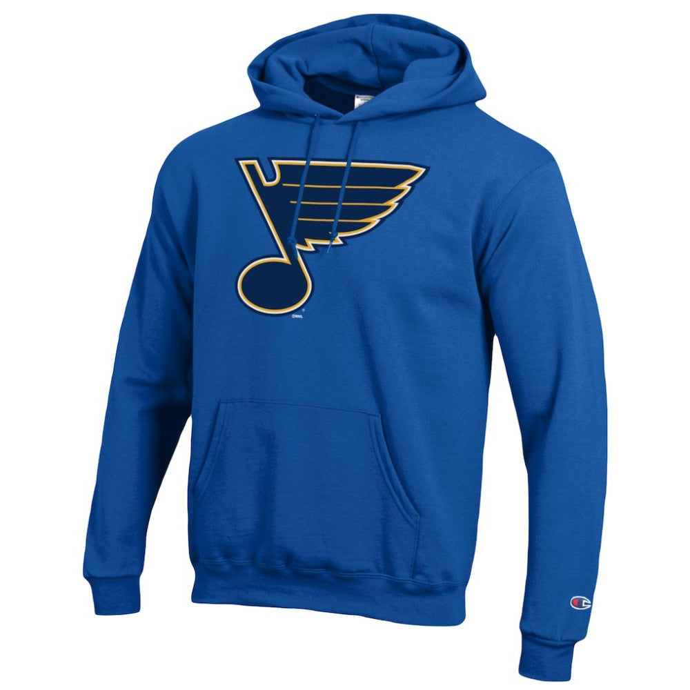 St. Louis Blues Champion Primary Logo 1-Hit Pullover Hoodie Sale