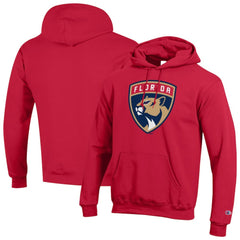 Florida Panthers Champion Primary Logo 1-Hit Pullover Hoodie On Sale