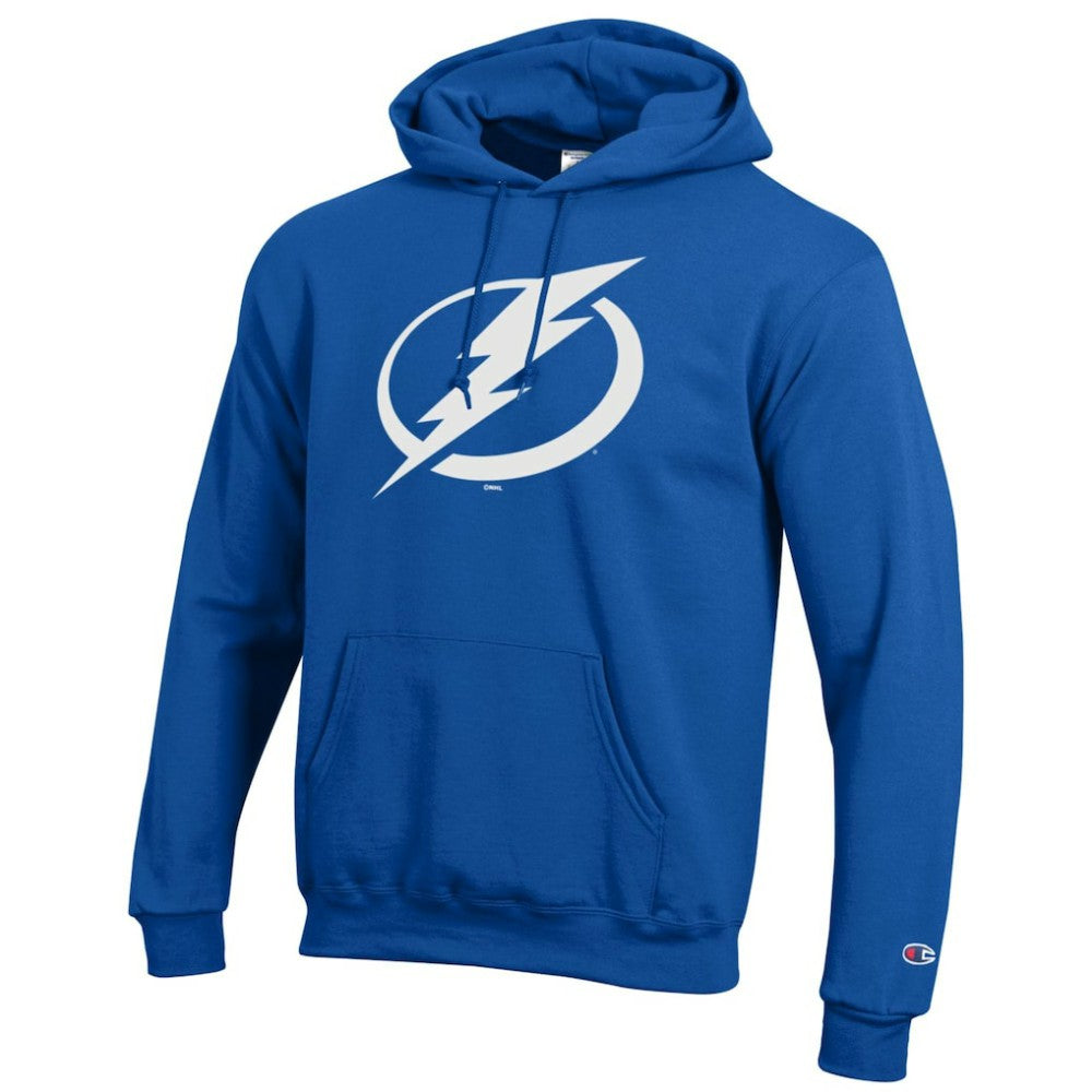 Tampa Bay Lightning Champion Primary Logo 1-Hit Pullover Hoodie Online