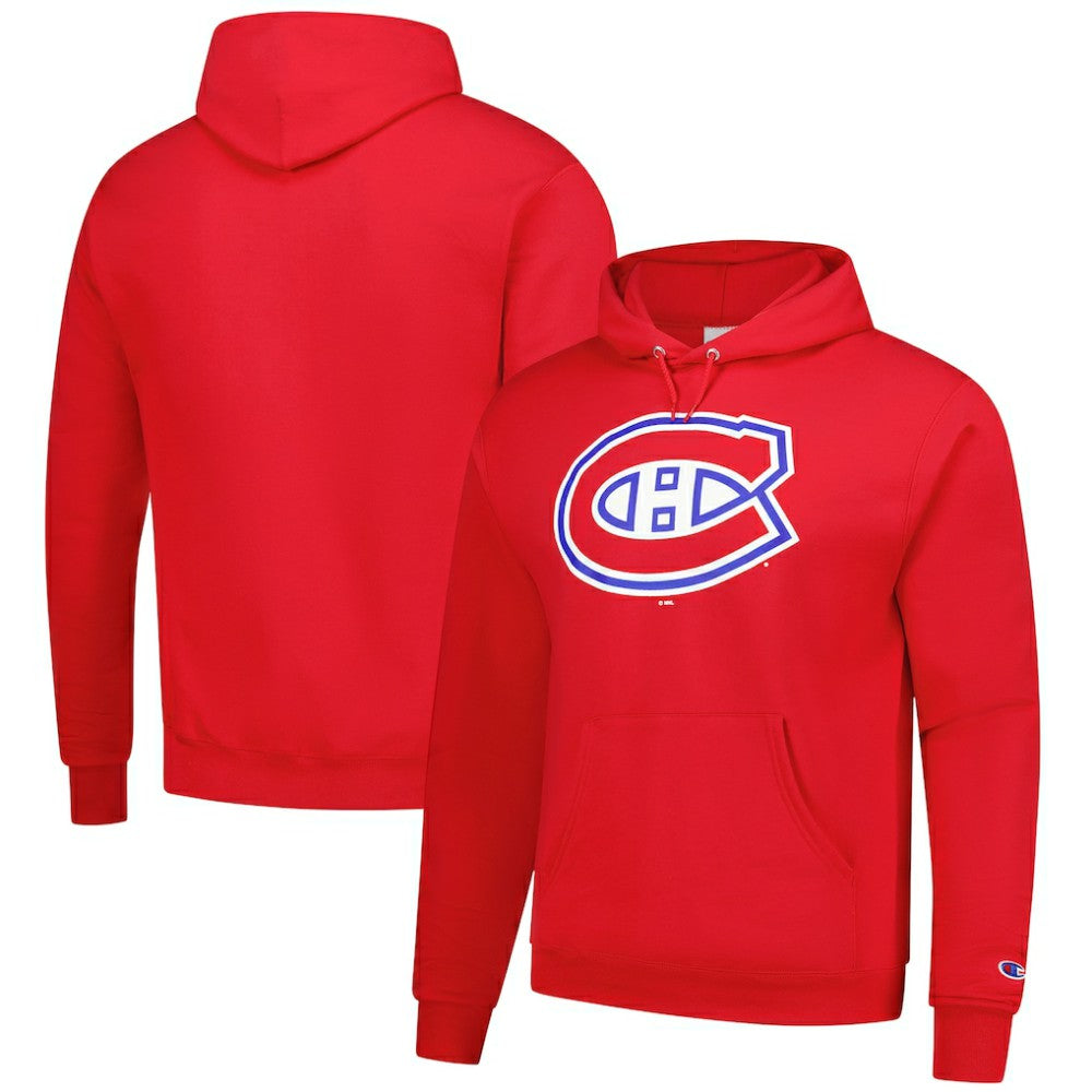 Montreal Canadiens Champion Primary Logo 1-Hit Pullover Hoodie On Sale