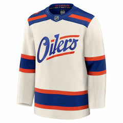 Edmonton Oilers Fanatics Alternate Premium Jersey Outlet