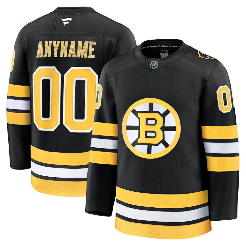 Boston Bruins Fanatics Home Premium Custom Jersey Outlet