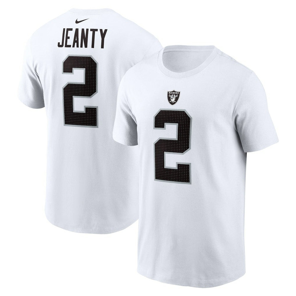 Las Vegas Raiders Nike Ashton Jeanty  Name & Number T-Shirt