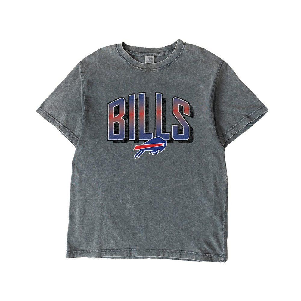 Buffalo Bills  Gameday Couture Women's Peak Performance Oversized Snow Wash T-Shirt