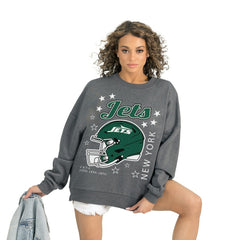New York Jets  Gameday Couture Women's Ready to Rumble Premium Fleece Pullover Sweatshirt
