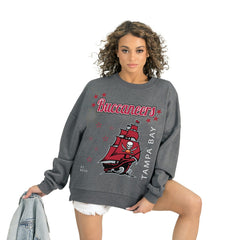 Tampa Bay Buccaneers  Gameday Couture Women's Ready to Rumble Premium Fleece Pullover Sweatshirt