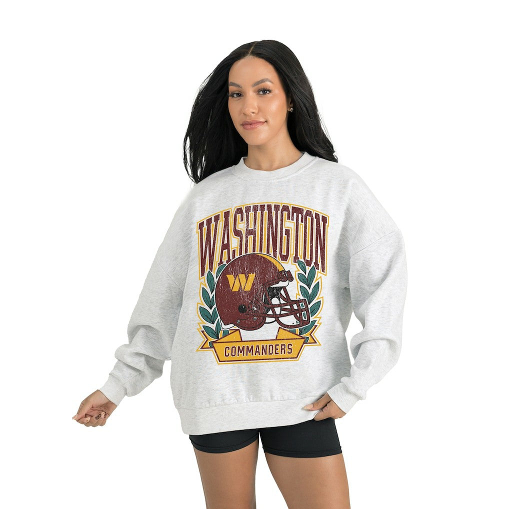 Washington Commanders  Gameday Couture Women's Heritage Premium Fleece Pullover Sweatshirt