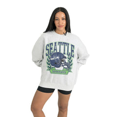 Seattle Seahawks  Gameday Couture Women's Heritage Premium Fleece Pullover Sweatshirt