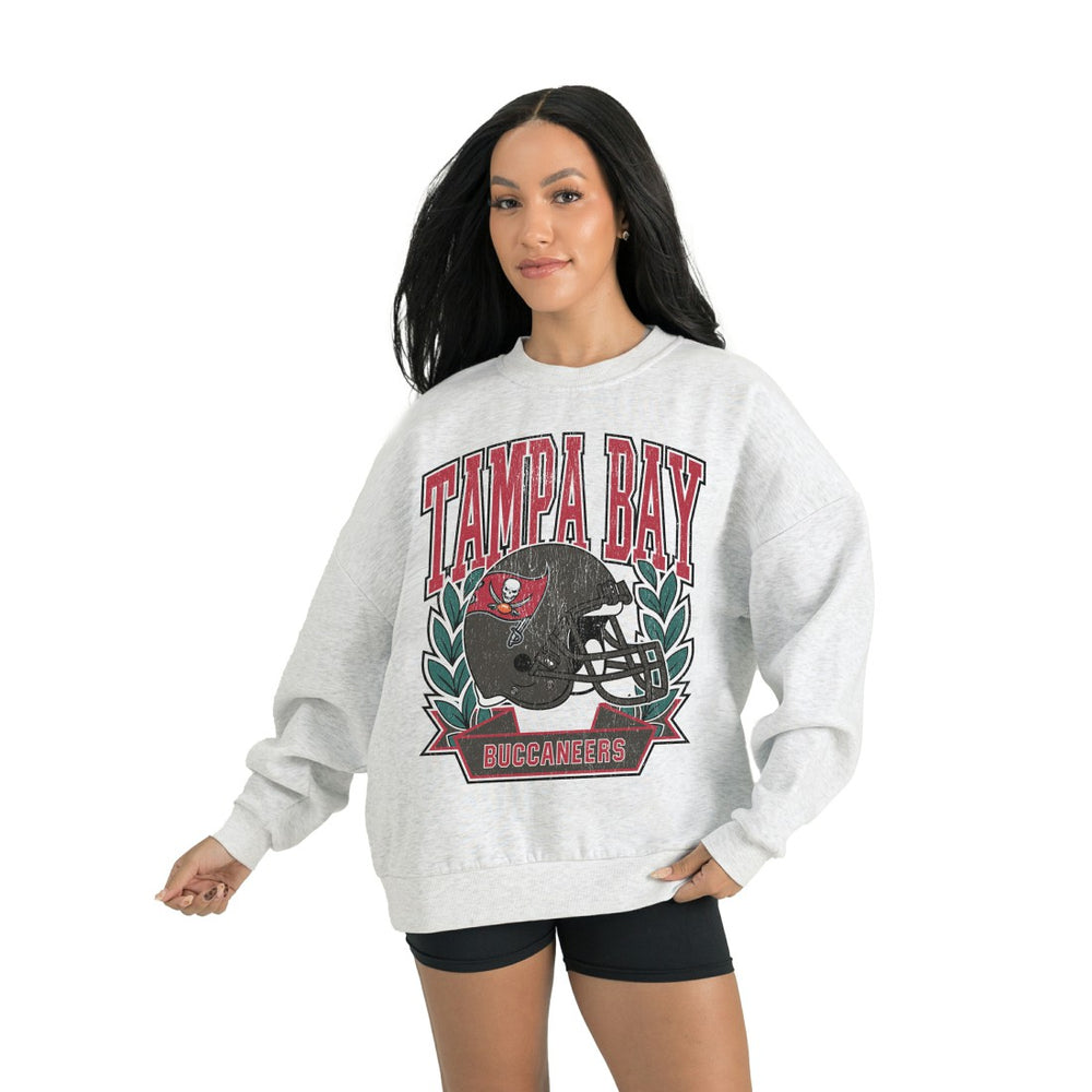 Tampa Bay Buccaneers  Gameday Couture Women's Heritage Premium Fleece Pullover Sweatshirt