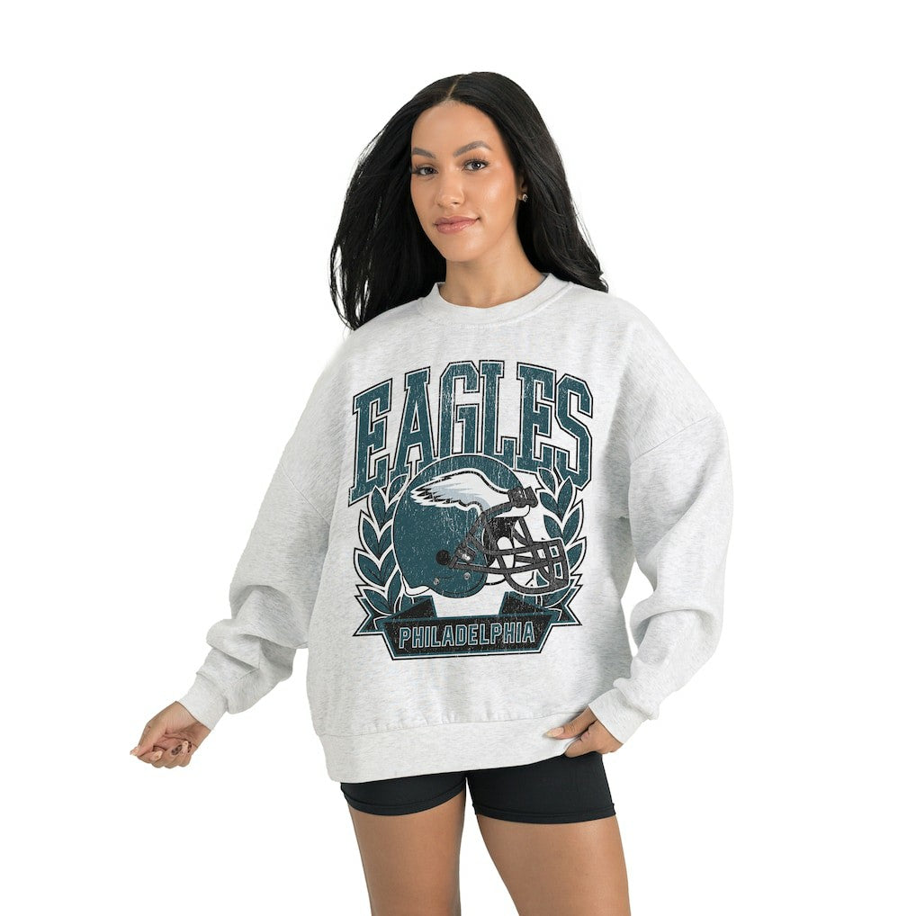 Philadelphia Eagles  Gameday Couture Women's Heritage Premium Fleece Pullover Sweatshirt