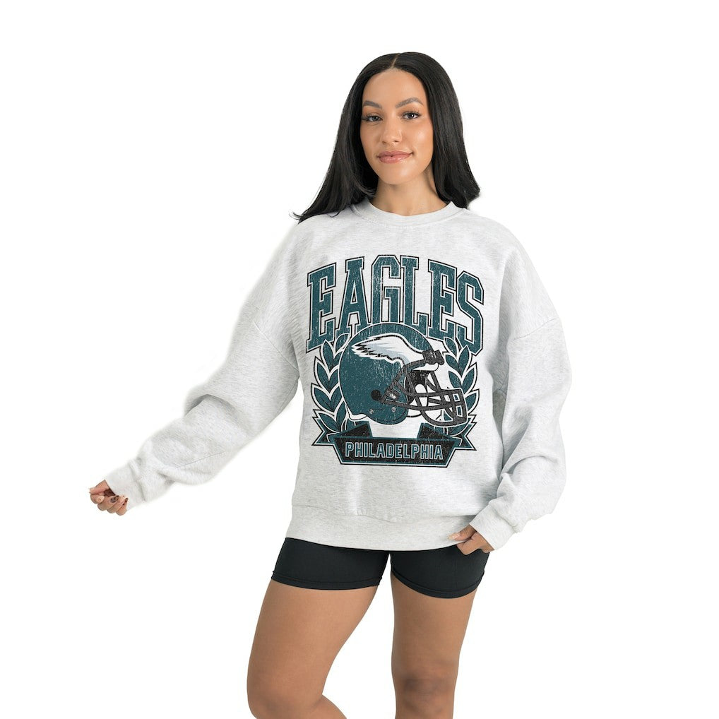 Philadelphia Eagles  Gameday Couture Women's Heritage Premium Fleece Pullover Sweatshirt