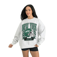 New York Jets  Gameday Couture Women's Heritage Premium Fleece Pullover Sweatshirt
