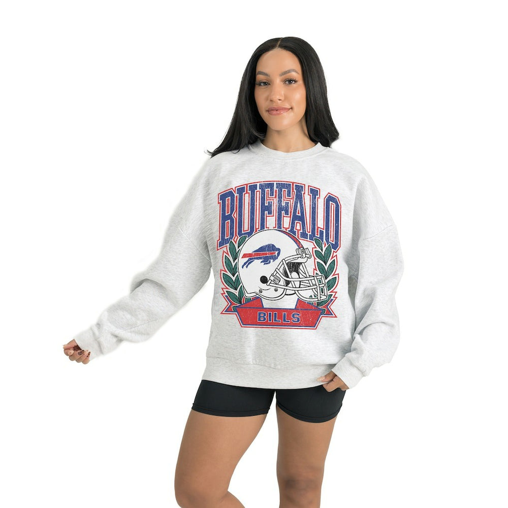 Buffalo Bills  Gameday Couture Women's Heritage Premium Fleece Pullover Sweatshirt