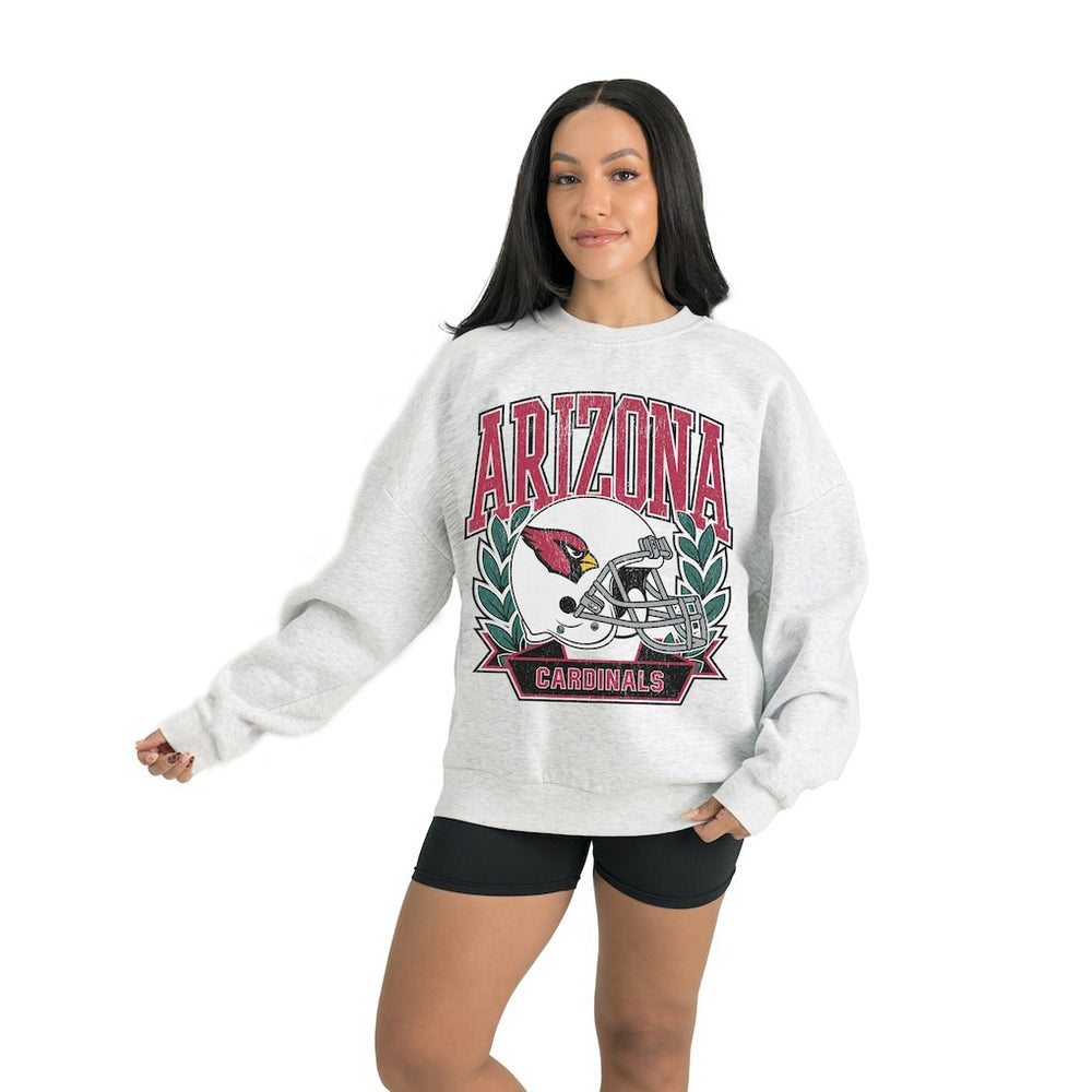 Arizona Cardinals  Gameday Couture Women's Heritage Premium Fleece Pullover Sweatshirt