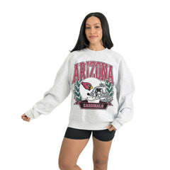 Arizona Cardinals  Gameday Couture Women's Heritage Premium Fleece Pullover Sweatshirt