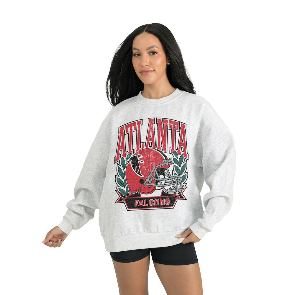 Atlanta Falcons  Gameday Couture Women's Heritage Premium Fleece Pullover Sweatshirt