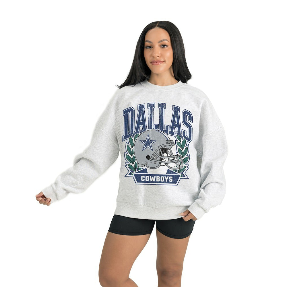 Dallas Cowboys  Gameday Couture Women's Heritage Premium Fleece Pullover Sweatshirt